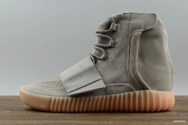 ADIDAS 750 BOOST GLOW YEEZY BB1840 LIGHT DARK GREY GUM 0815